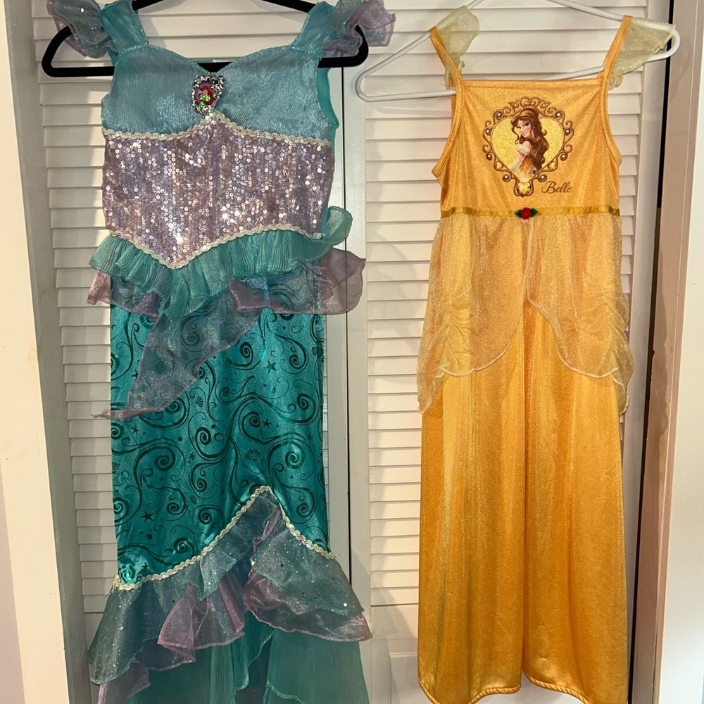 Mermaid and Princess Kids Costume Set